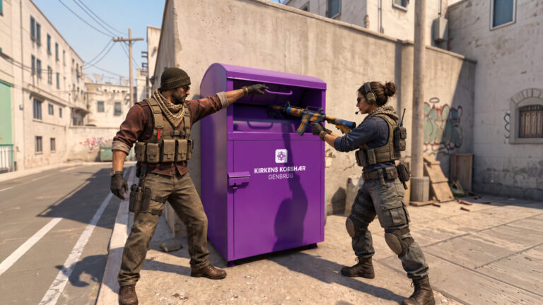 Donér dine aflagte Counter-Strike-skins for en god sag